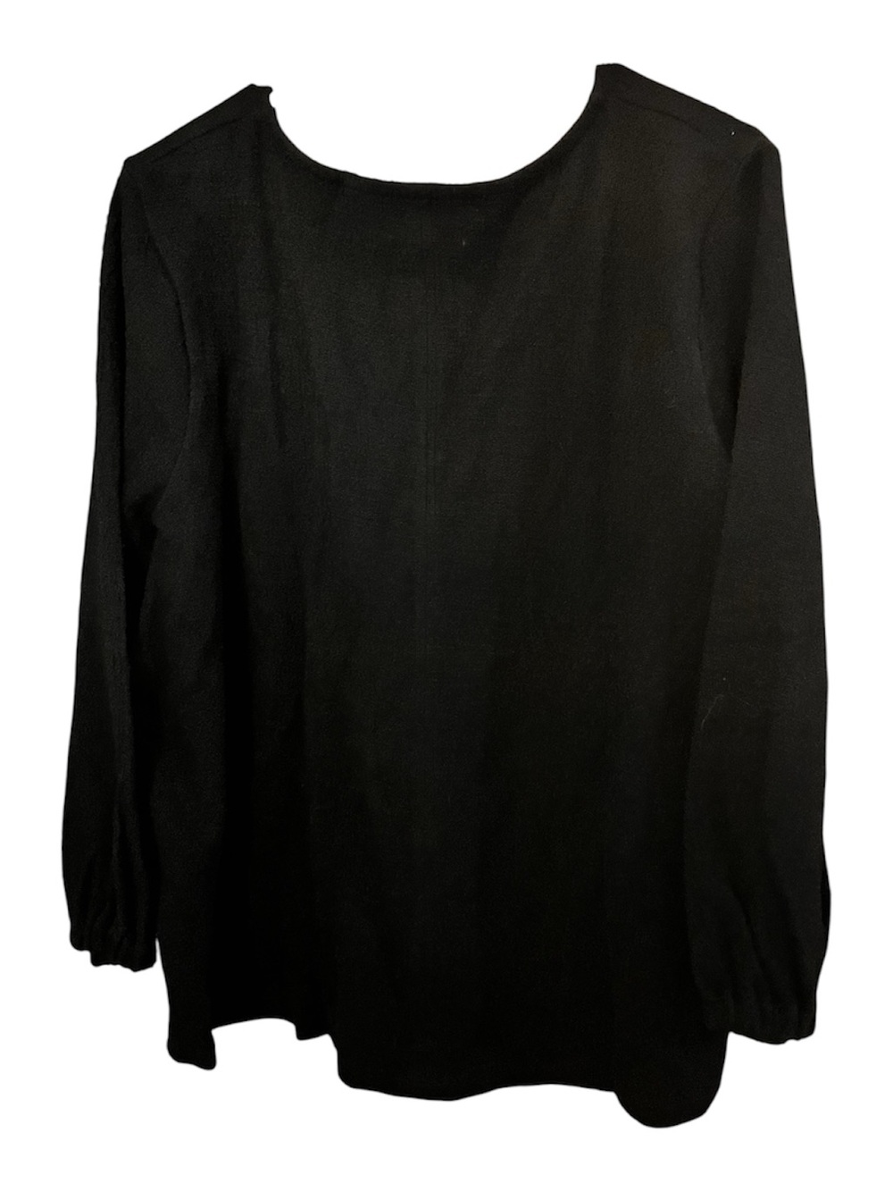 Madewell Black V-Neck Sweater Top - Picture 3 of 3